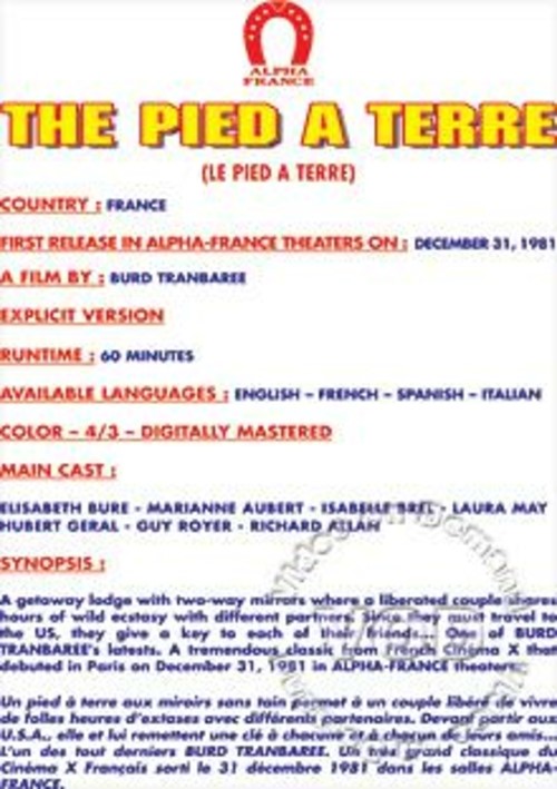 The Pied A Terre (English Language)