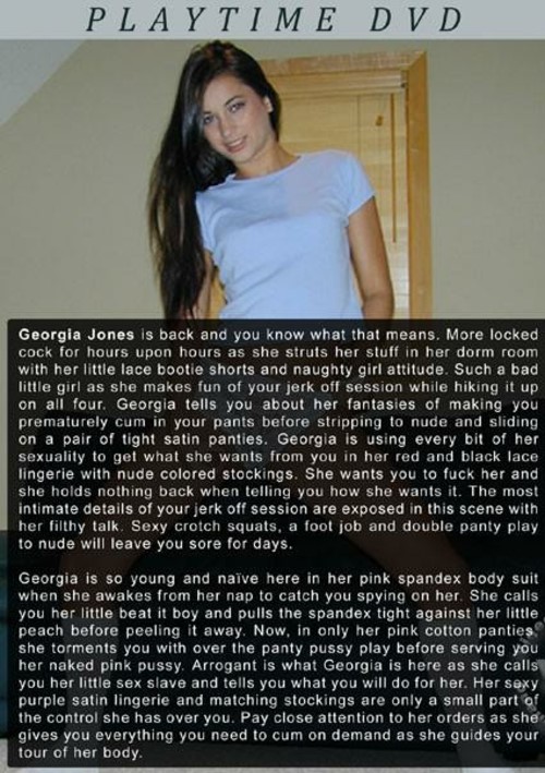 Georgia Jones Jerk Off Encouragement Panty/Lingerie 2