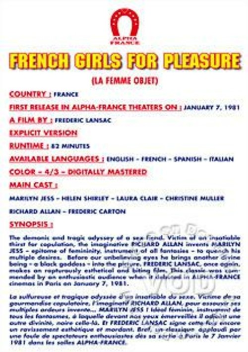 French Girls For Pleasure (French Language)