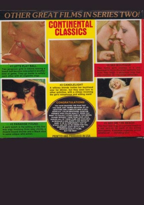 Continental Classics No. 5 - Sex On The Beach