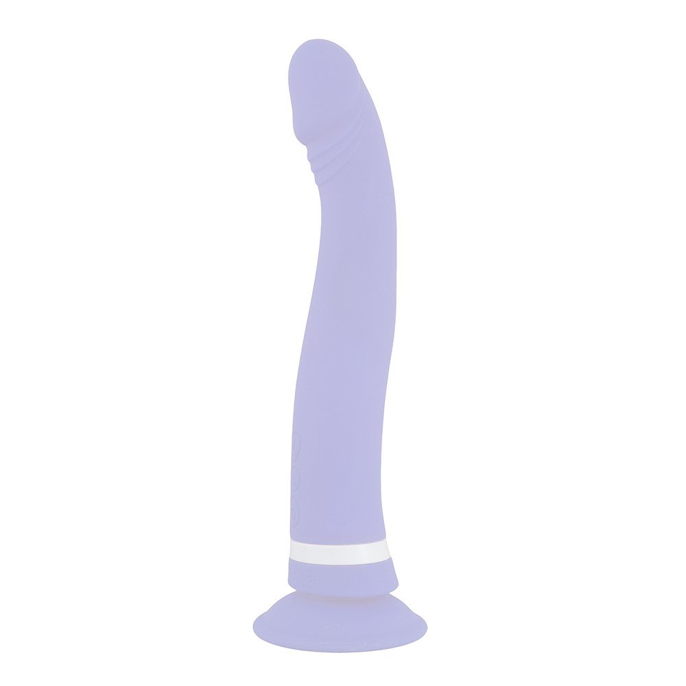 Sublime Soft Solace Dual Motor Detachable Suction Cup Dildo - Lilac Sex Toy  image