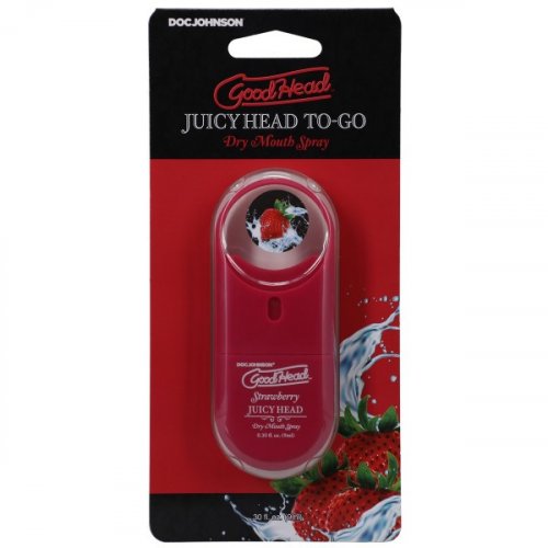 Goodhead Juicy Head Dry Mouth Spray To Go Strawberry Sex Toys At Adult Empire