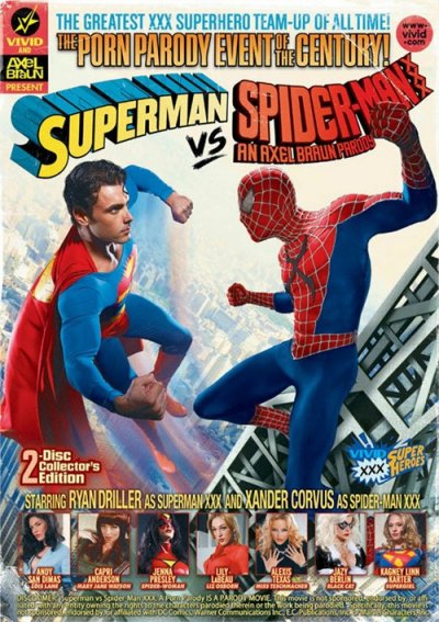 Man Xixx - Superman vs Spider-Man XXX: A Porn Parody streaming video at Axel Braun  Productions Store with free previews.