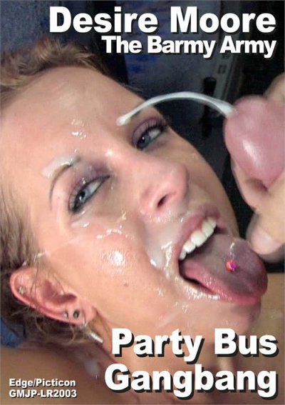 400px x 567px - Desire Moore & The Barmy Army Party Bus Gangbang streaming video at Porn  Parody Store with free previews.