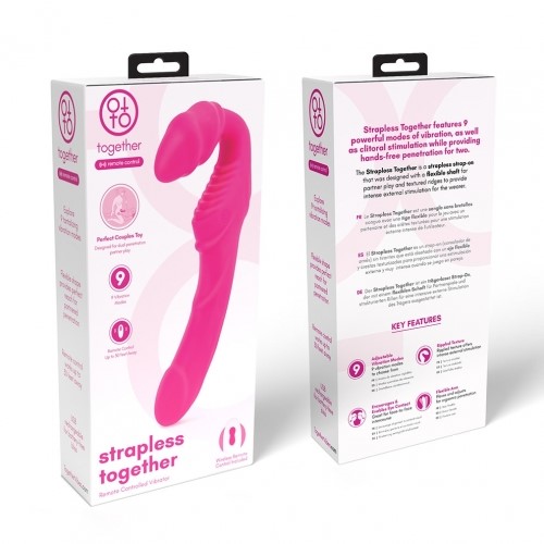 Vibrating Strapless Strap-On 3