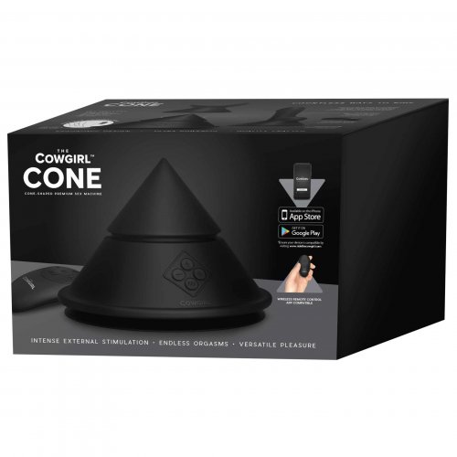 The Cowgirl Cone Remote And App Controlled Premium Silicone Sex Machine Sex Toys And Adult