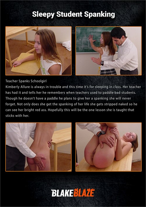 Tired Student Spanking
