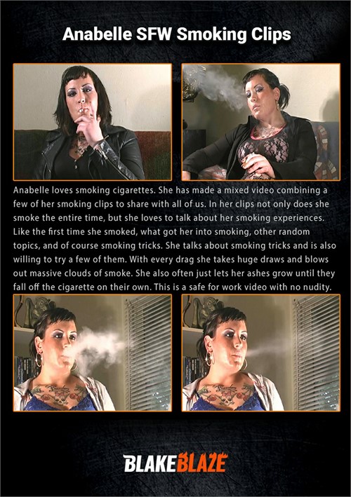 Anabelle SFW Smoking Clips