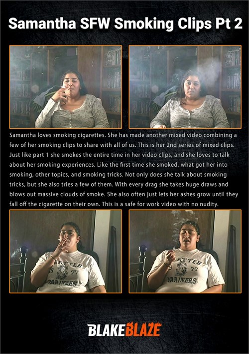 Samantha SFW Smoking Clips Pt 2
