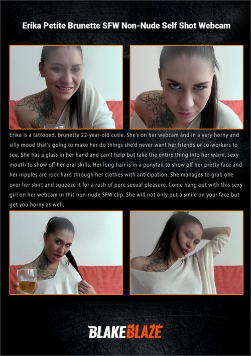 Erika Petite Brunette SFW Non-Nude Self Shot Webcam