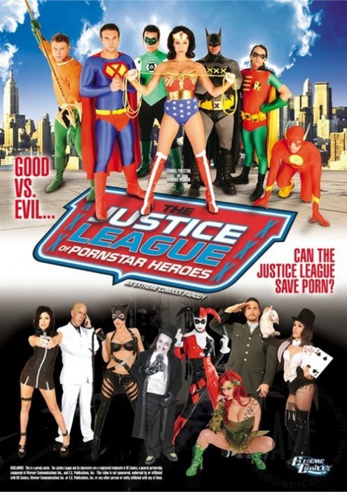 495px x 701px - Justice League of Pornstar Heroes: An Extreme Comixxx Parody ...