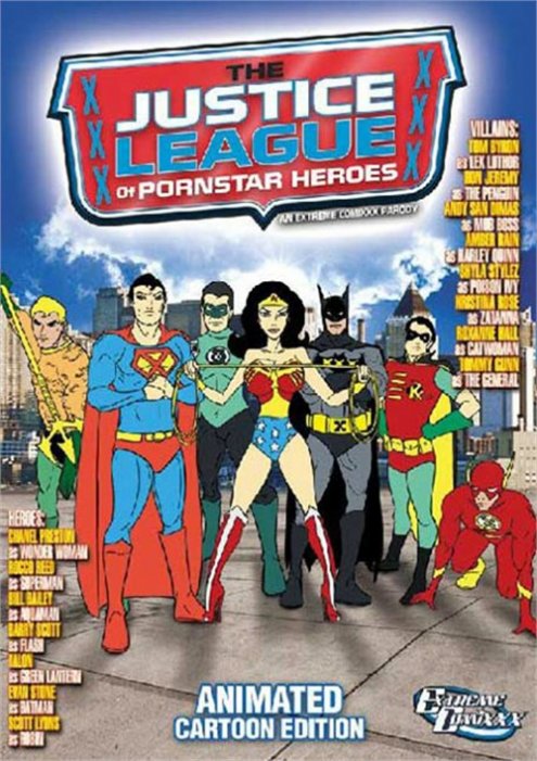 Justice Cartoon Sex - Justice League Of Pornstar Heroes: (Animated Cartoon Edition ...