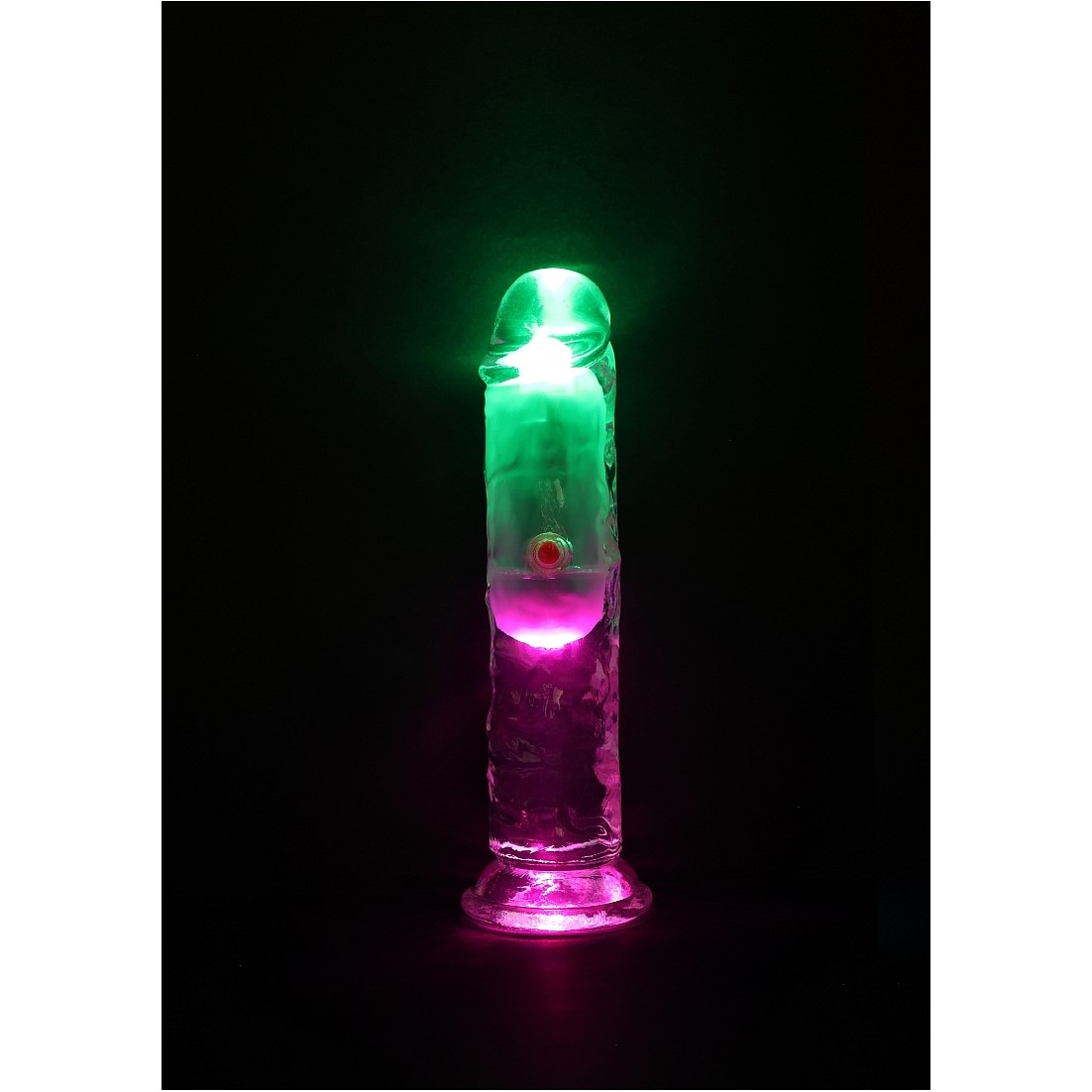 RealRock 6" Remote Controlled LED Lit Vibrating Dildo with Suction Cup Sex  Toy | GameLink