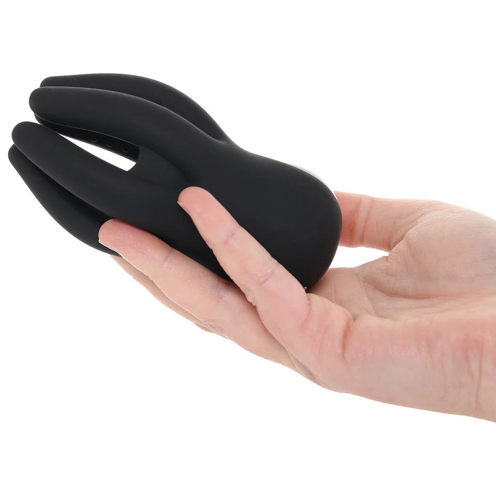 LEVELZ: Digital Vibrating Silicone Penis Head Stimulator with - Black Sex  Toy | GameLink