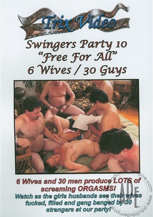 Swingers Party 10 "Free For All" Boxcover