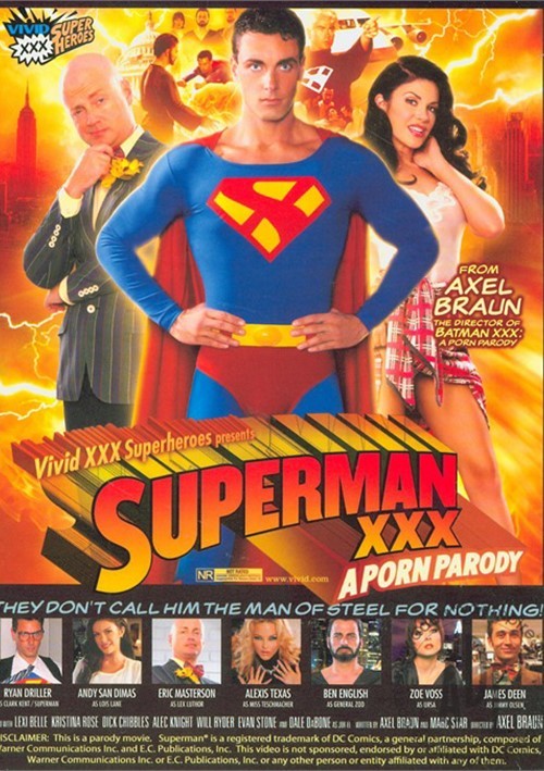 Superman XXX A Porn Parody Boxcover