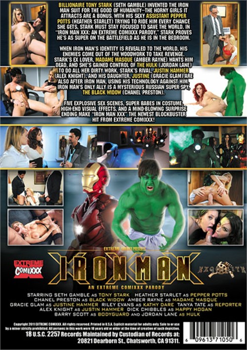 Iron Man XXX: An Extreme Comixxx Parody Boxcover
