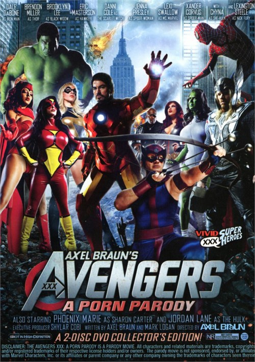 Avengers XXX Boxcover