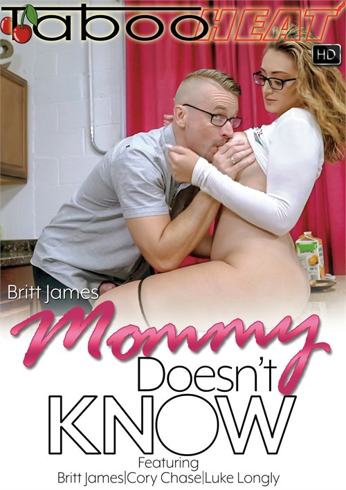 Britt James in Mommy Doesn't Know Boxcover. 