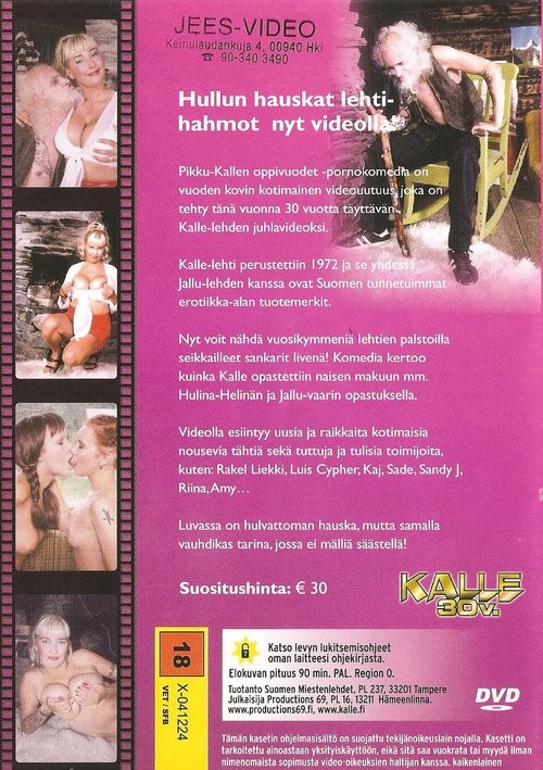 Pikku-Kallen Opp Vuodet  - Kotimainen Pornokomedia Boxcover