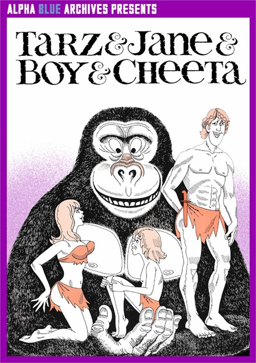 Tarz & Jane & Boy & Cheeta Image