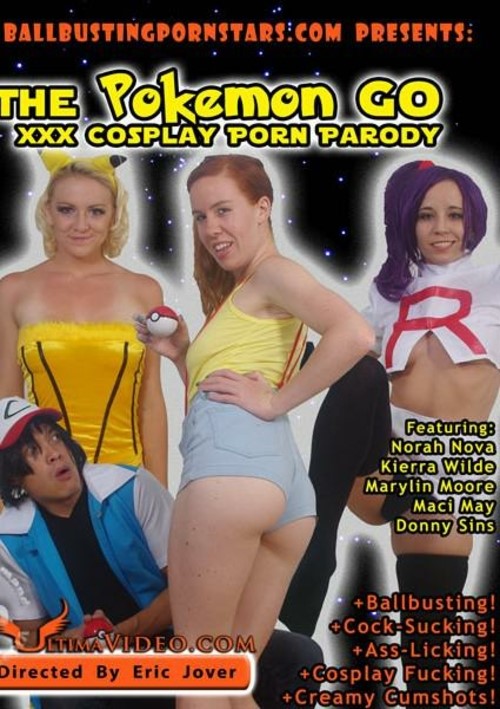 The Pokemon Go XXX Cosplay Porn Parody Image