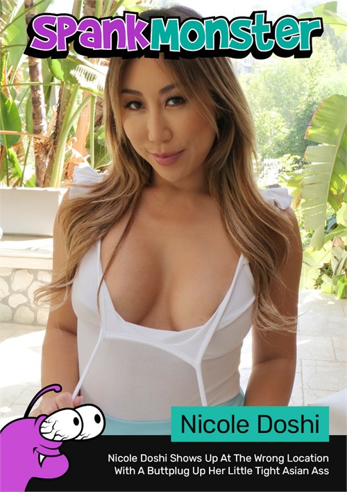Nicole Doshi Shows Up At The Wrong Location With A Buttplug Up Her Little Tight Asian Ass Boxcover