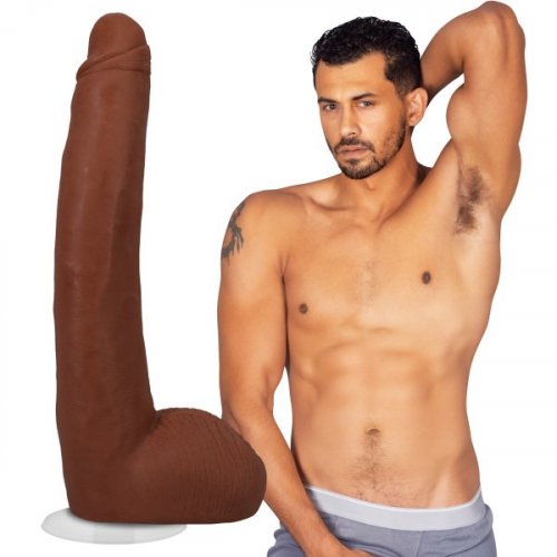 Signature Cocks Alex Jones 11 Ultraskyn Cock With Removable Vac U Lock Suction Cup Sex Toy 8886