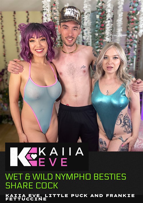 Wet & Wild Nympho Besties Share Cock Image