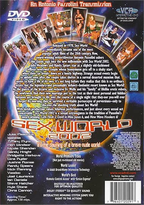 Sex World 2002 Boxcover