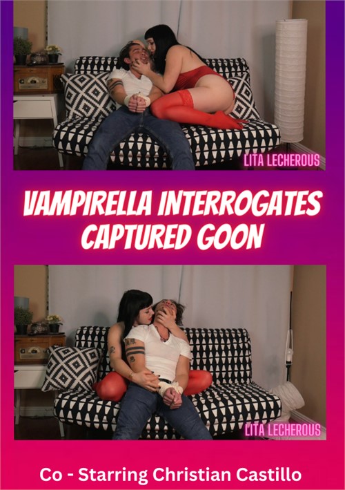 Vampirella Interrogates Captured Goon Image