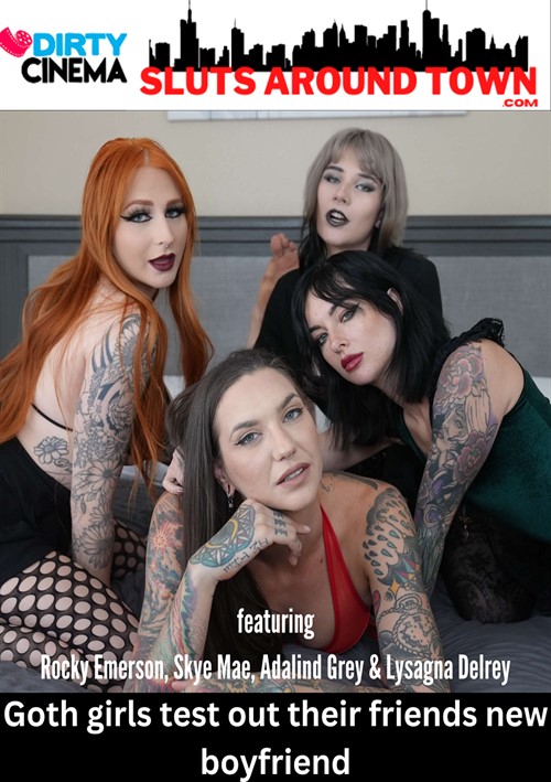 Goth girls test out their friends new boyfriend Image