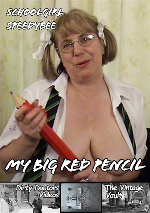 Schoolgirl SpeedyBee My Big Red Pencil Image