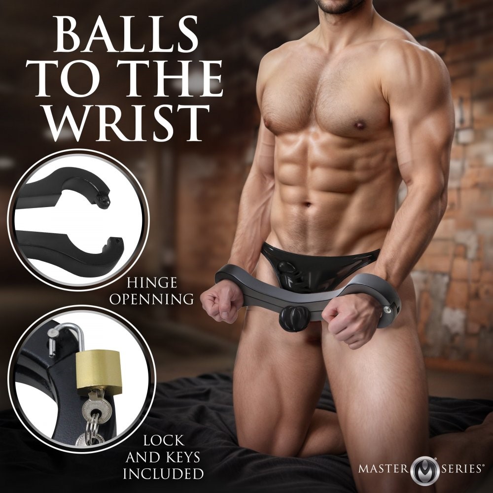 Master Series Punished Balls to Wrist Humbler Sex Toy | GameLink