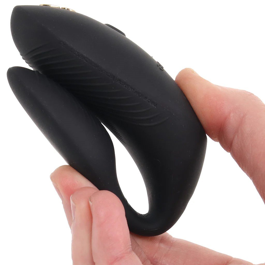 does durex condom have lubricant We-Vibe Chorus Pro App Controlled Couples Vibrator (Black) main image 0