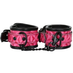 Sinful Wrist Cuffs - Pink Sex Toy Sinful Wrist Cuffs - Pink Sex Toy