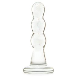 Glas Triple Play Beaded Butt Plug Glas Triple Play Beaded Butt Plug Boxcover