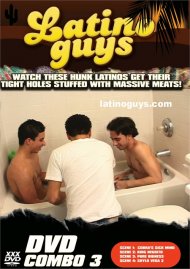 Latino Guys DVD Combo 3 Boxcover