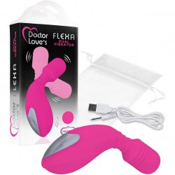 Doctors Love's Flexa Dual Vibrator - Pink Doctors Love's Flexa Dual Vibrator - Pink Boxcover