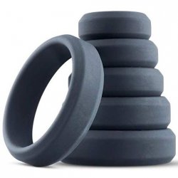 Boner: 6-Piece Silicone Cock Ring Set Boner: 6-Piece Silicone Cock Ring Set Boxcover