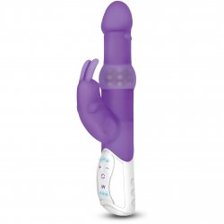 Rabbit Essentials: Beads Rabbit With Rotating Shaft - Purple Rabbit Essentials: Beads Rabbit With Rotating Shaft - Purple Boxcover