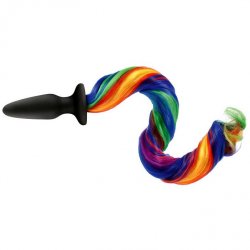 Unicorn Tails Silicone Plugs - Rainbow Unicorn Tails Silicone Plugs - Rainbow Boxcover