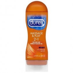 Durex Massage & Play Intensify 2 in1 Lubricant - Guarana - 6.7oz. Durex Massage & Play Intensify 2 in1 Lubricant - Guarana - 6.7oz. Boxcover
