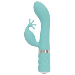 Pillow Talk Kinky Clitoral with Swarovski Crystal - Teal Green Pillow Talk Kinky Clitoral with Swarovski Crystal - Teal Green Boxcover