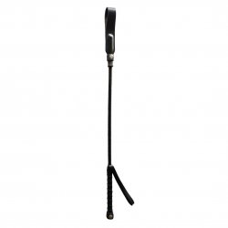 Rouge Short Slim Riding Crop with Slim Tip - Black Rouge Short Slim Riding Crop with Slim Tip - Black Boxcover