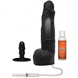 Merci 10" Dual Density ULTRASKYN Squirting Cumplay Cock with Removable Vac-U-Lock Suction Cup Sex Toy