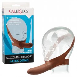 The Original Accommodator Latex Dong - Brown The Original Accommodator Latex Dong - Brown Boxcover