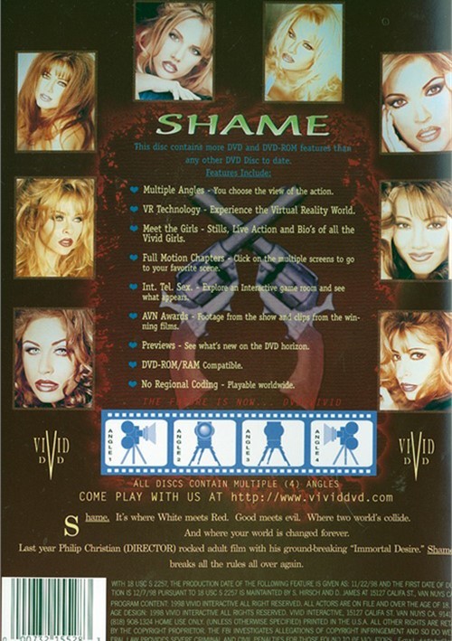 Back cover of Shame