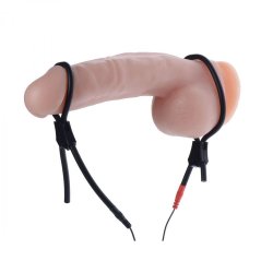 Zeus Vigor II Cock and Ball Ties with Frenulum Electro Stimulator Attachment Zeus Vigor II Cock and Ball Ties with Frenulum Electro Stimulator Attachment Boxcover