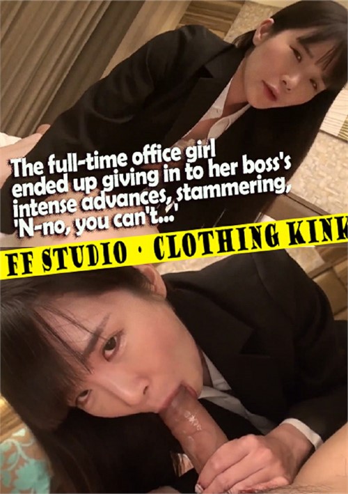 Full-time office girl ended up giving in to her boss's intense advances, stammering, 'N-no, you can't, The